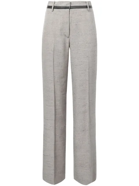Proenza Schouler Aiden mélange wide-leg trousers