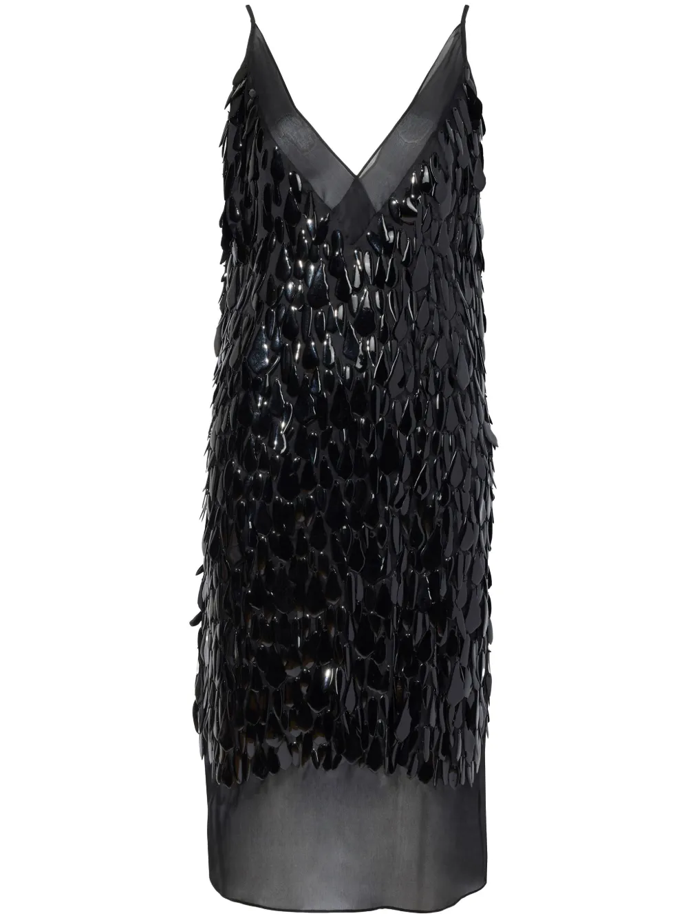 Proenza Schouler Irene midi-jurk Zwart