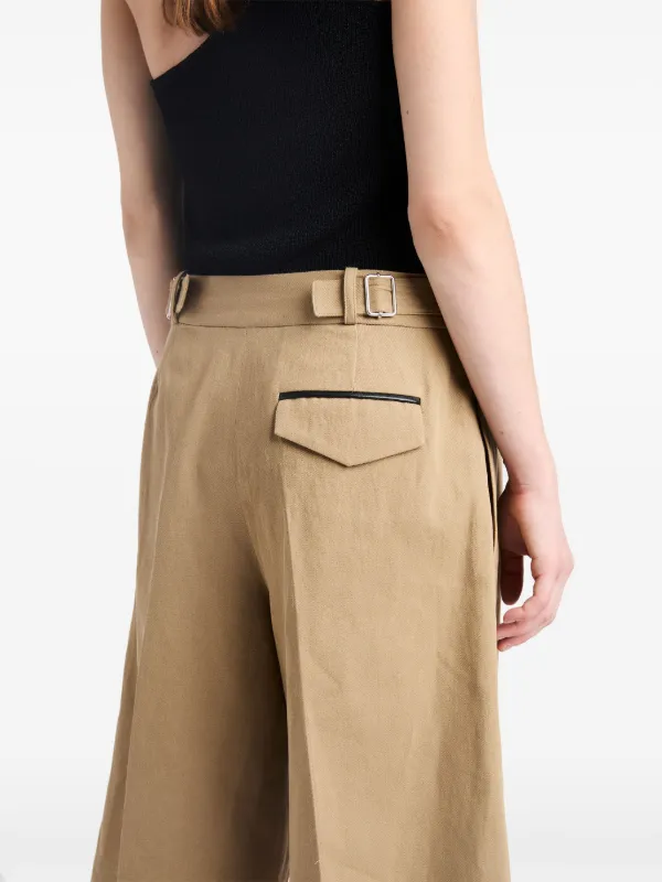 Proenza Schouler プリーツ ハーフパンツ Proenza Schouler プリーツ ハーフパンツ | ホワイト | FARFETCH JP
