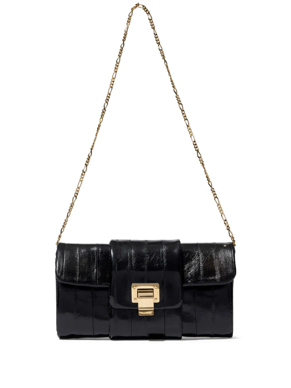 PROENZA SCHOULER FLIP LEATHER CLUTCH BAG