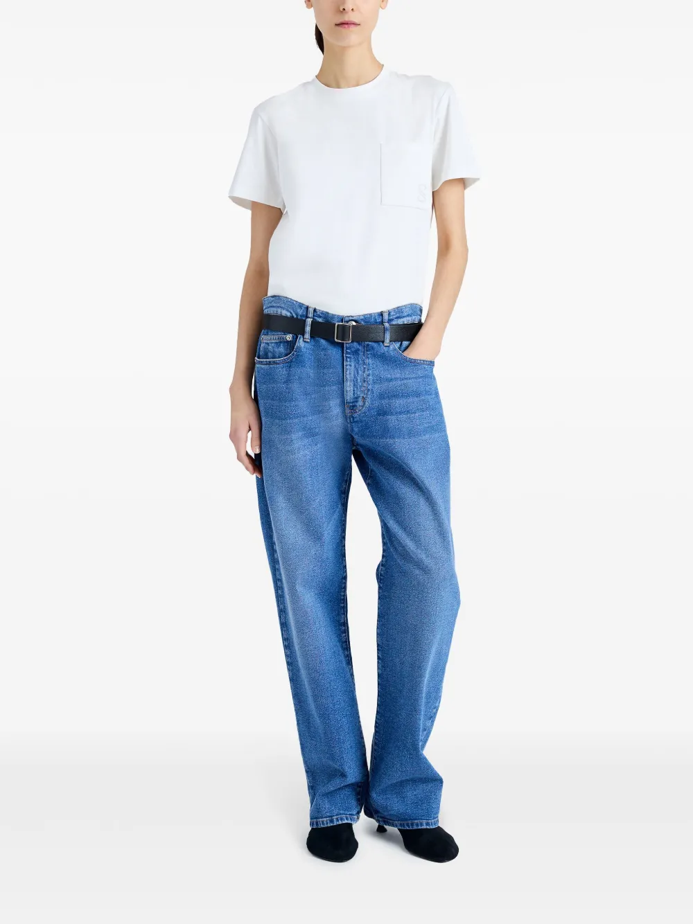 Affordable Proenza Schouler logo-print organic cotton T-shirt Women