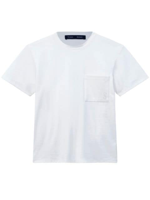 Proenza Schouler logo-print organic cotton T-shirt