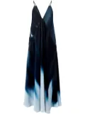 Proenza Schouler Torres gradient-effect maxi dress - Blue