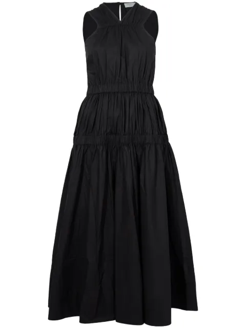 Proenza Schouler White Label Libby ruched-detail cotton dress