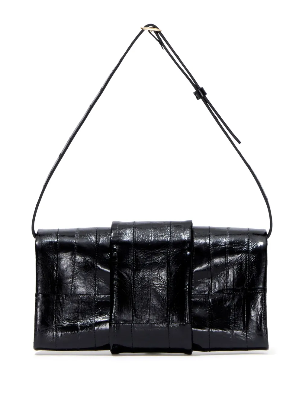 Proenza Schouler Flip schoudertas met slot Zwart