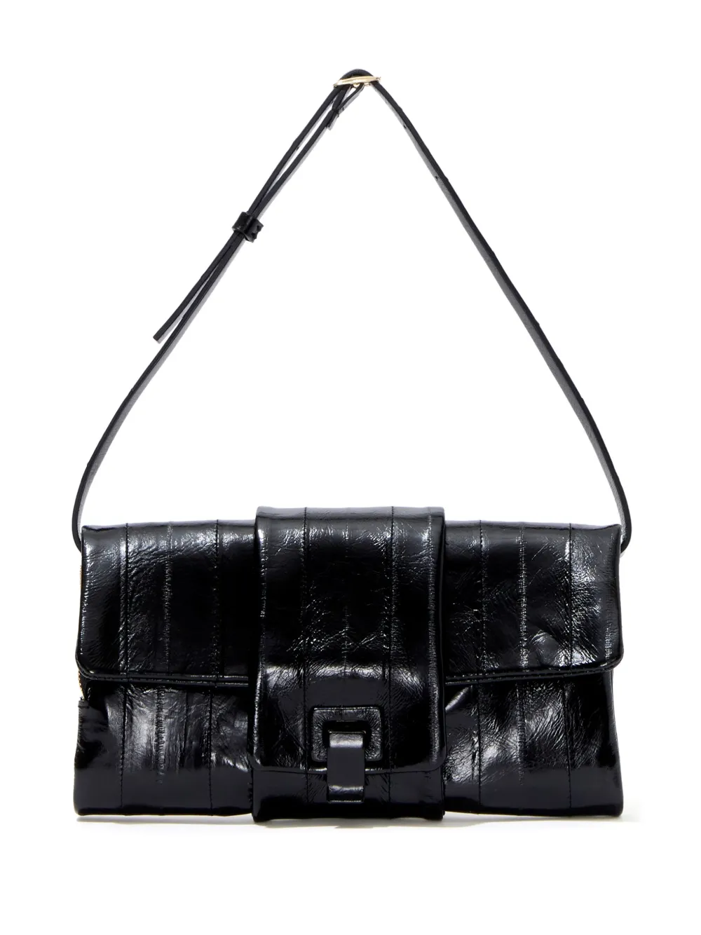 Proenza Schouler Flip レザーショルダーバッグ - ブラック Proenza Schouler Flip レザーショルダーバッグ - ブラック