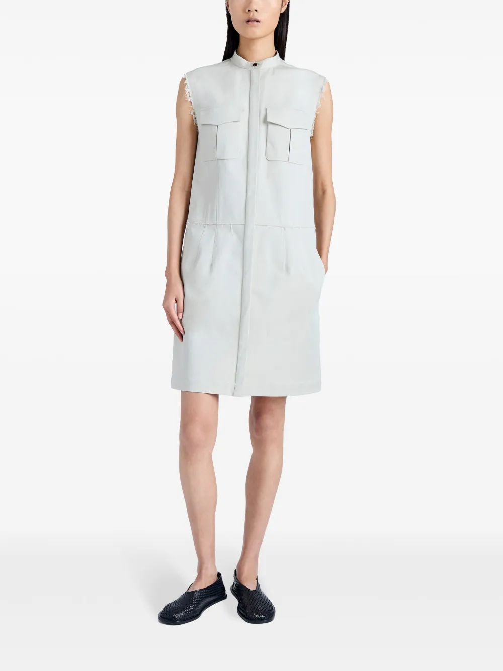 Cheap Proenza Schouler Erica band-collar cotton dress Women