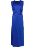 Proenza Schouler scoop neck organic cotton dress - Blue