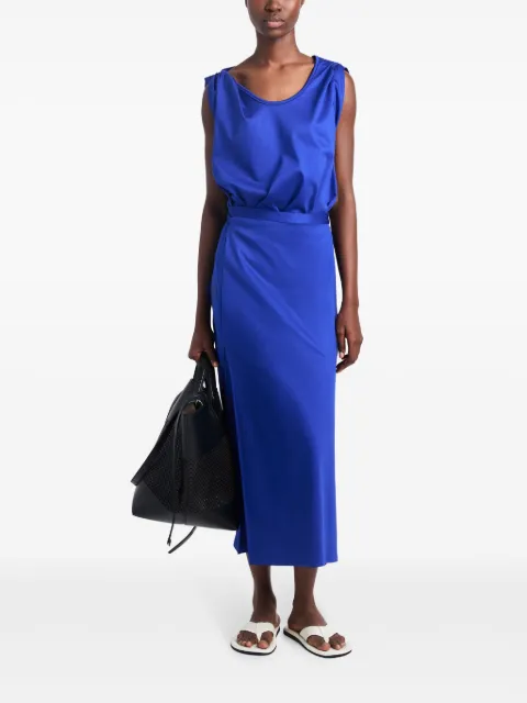 Proenza Schouler scoop neck organic cotton dress R2433002JC167431 - 1