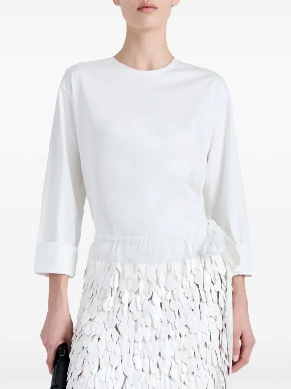 Proenza Schouler Olson T-shirt | White | FARFETCH TW