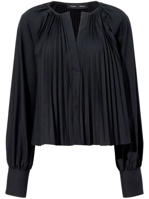 Proenza Schouler Monica pleat-detailing blouse 