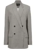 Proenza Schouler Hadley mélange-effect blazer - Grey