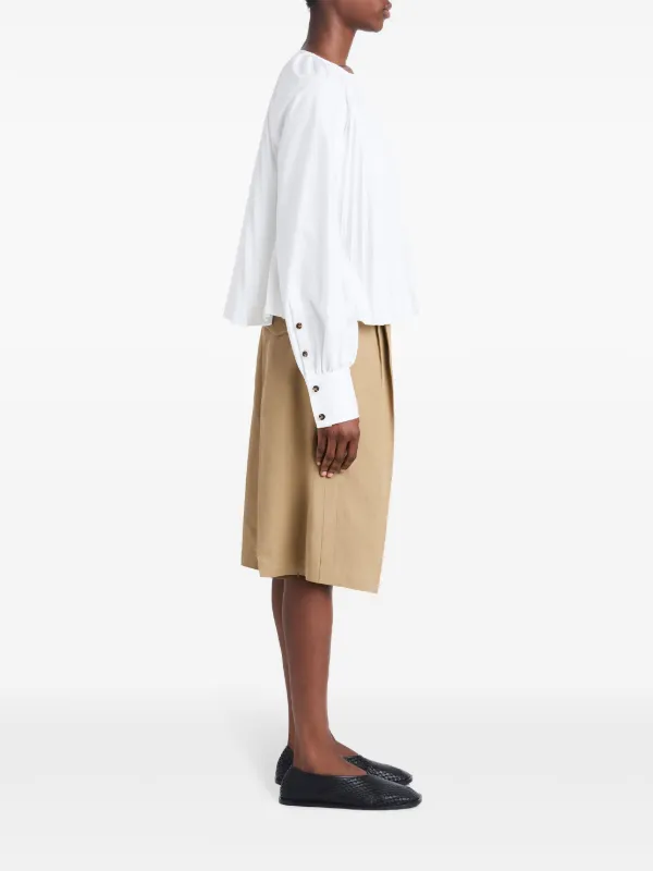 Proenza Schouler Monica ブラウス | ホワイト | FARFETCH JP Proenza Schouler Monica ブラウス | ホワイト | FARFETCH JP