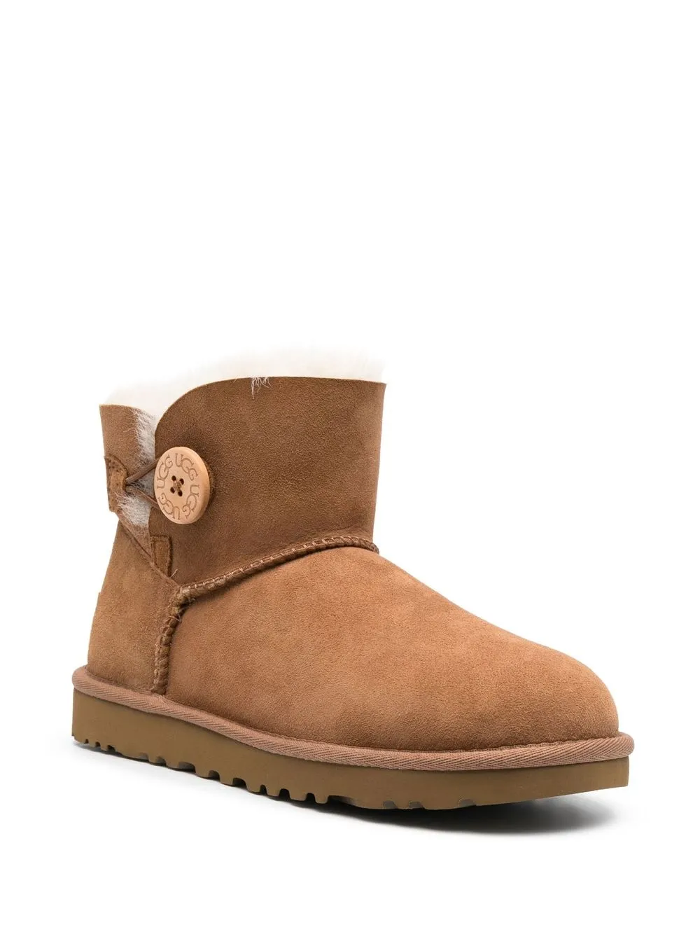 Ugg Australia Boots Beige In Chestnut