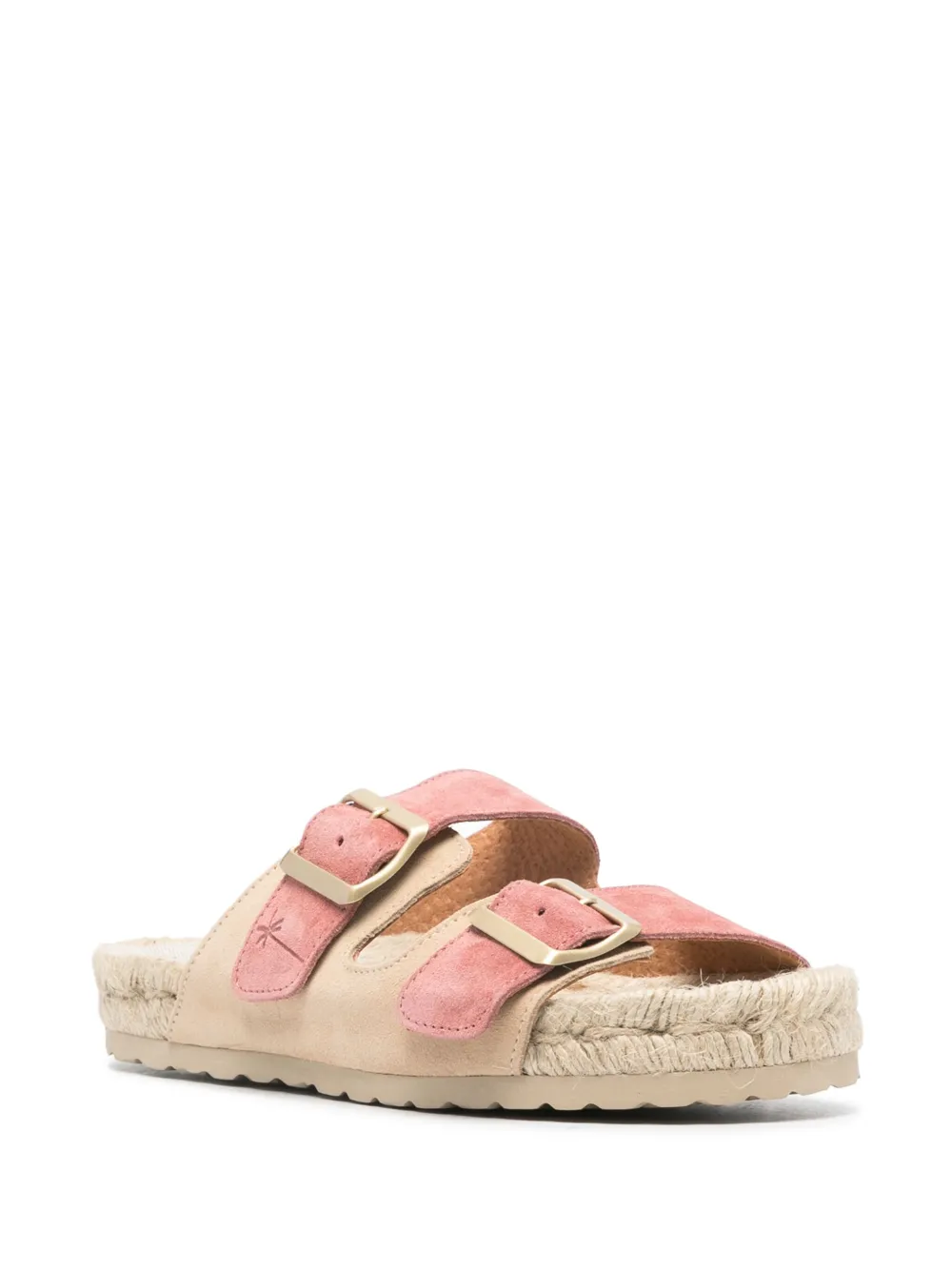 Manebi Venice suède espadrilles - Roze