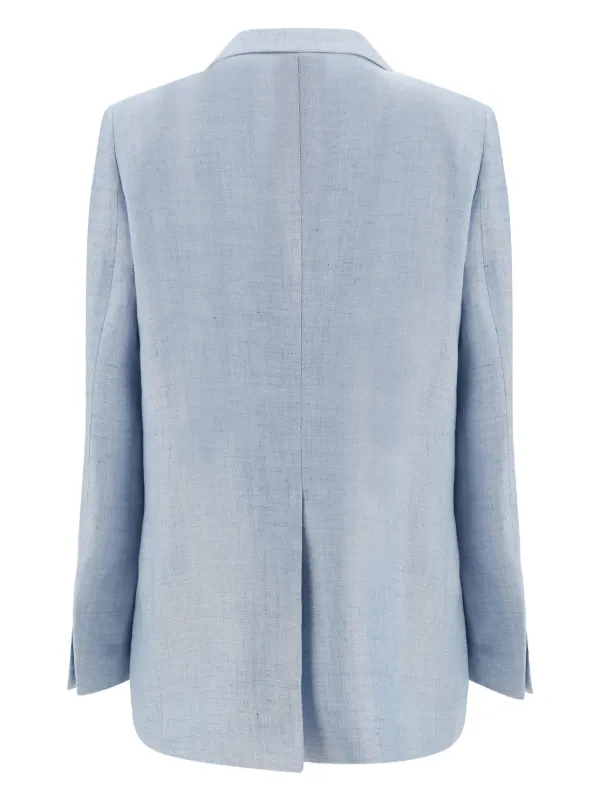 ジャケット TAGLIATORE JASMINE DOUBLE-BREASTED CASHMERE JACKET Tagliatore J-Jasmine double-breasted Blazer | Blue | FARFETCH