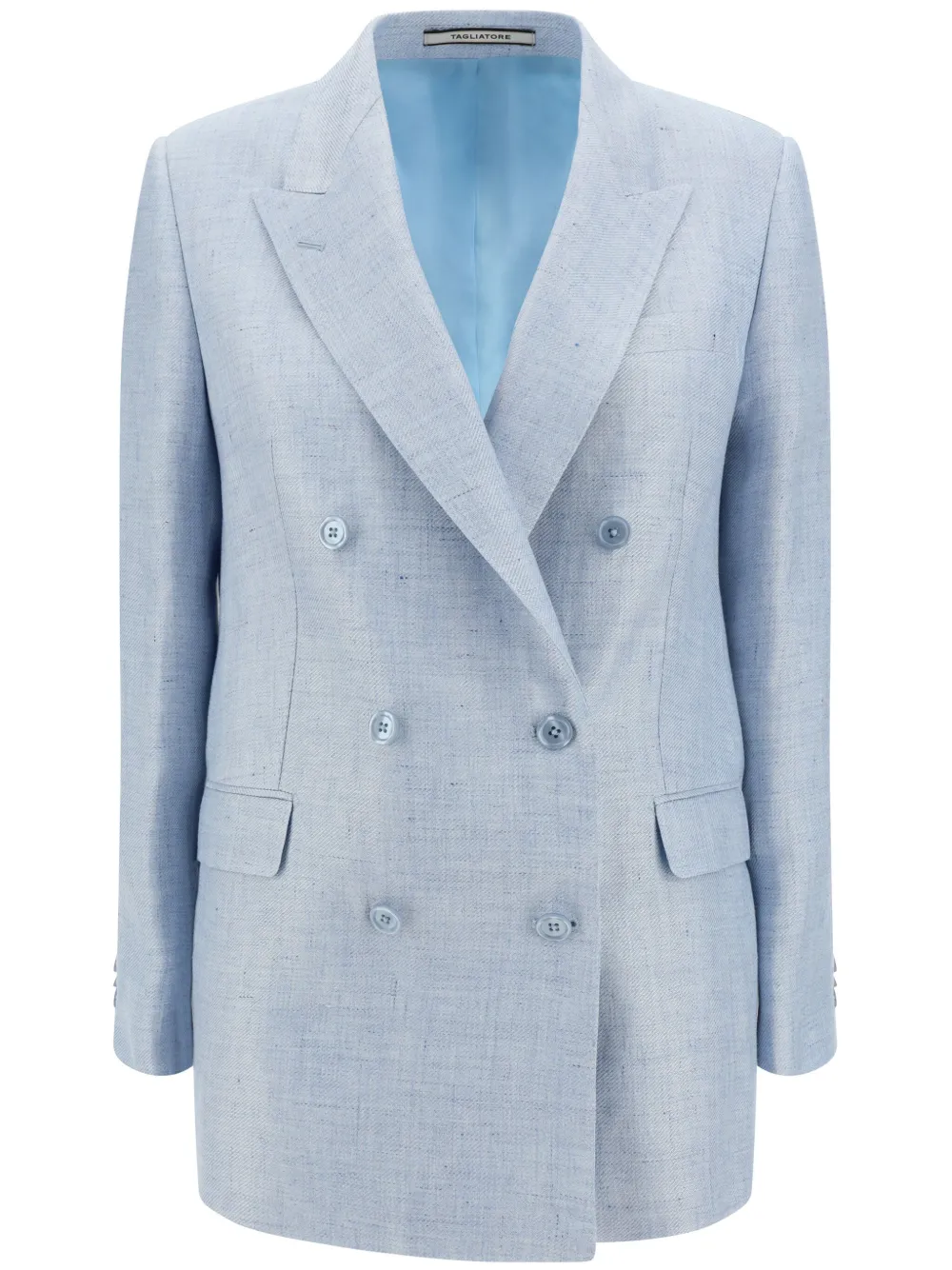 Tagliatore J-Jasmine blazer met dubbele rij knopen Blauw