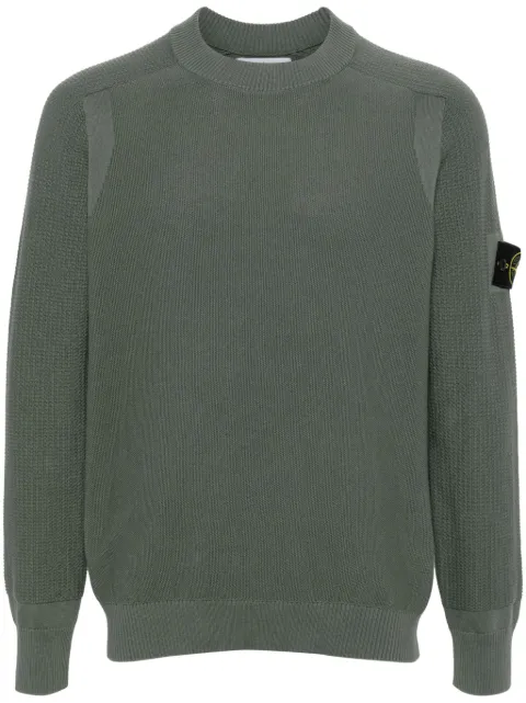Stone Island suéter con motivo de brújula