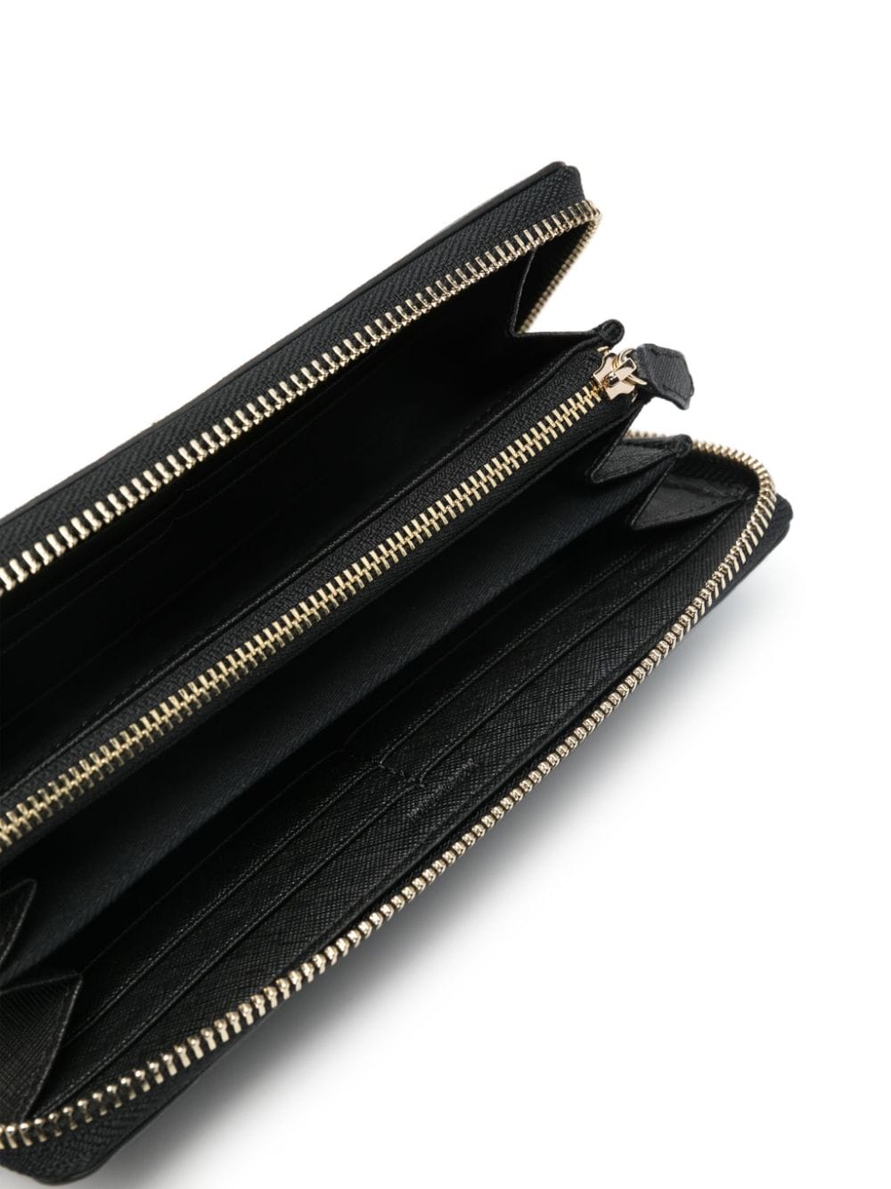 Shop Vivienne Westwood Orb-plaque Wallet In Black