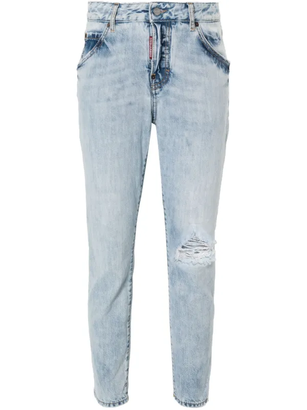 Dsquared2 - Cool Girl straight leg jeans Denim - The Corner