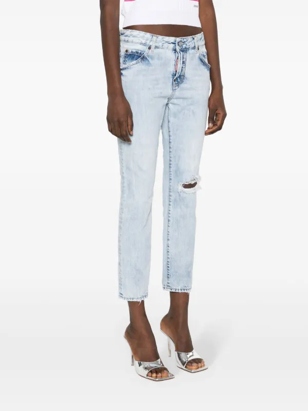 DSQUARED2 Cool Girl slim-fit Jeans | Blue | FARFETCH JO
