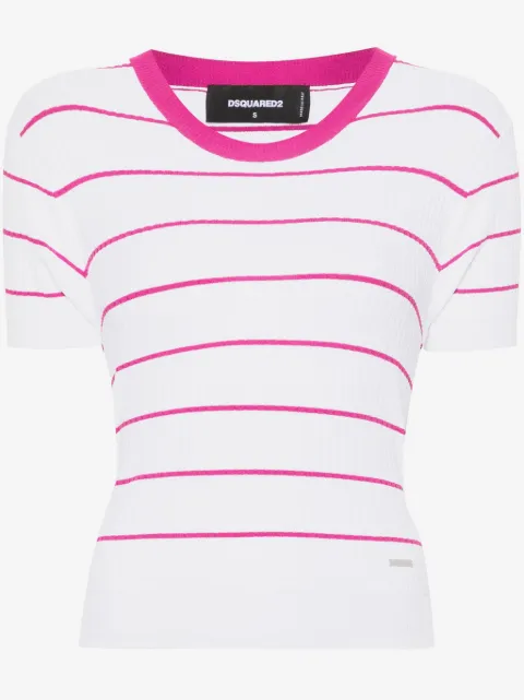 DSQUARED2 Gestreiftes Oberteil