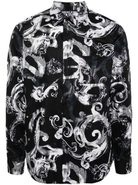 Everything About Versace Jeans Couture baroque-print cotton shirt Men - From Features to Benefits