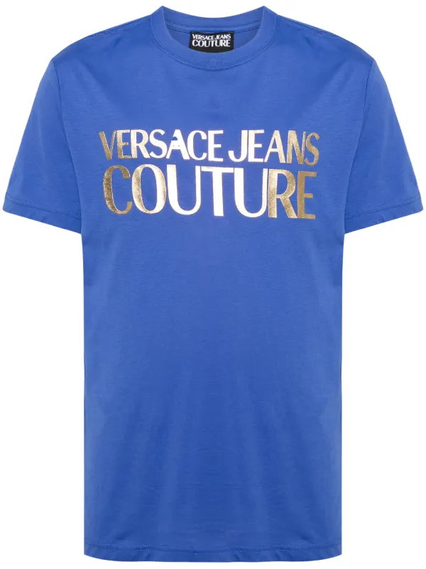 VERSACE JEANS COUTURE ネイビー Tシャツ XS 23033035_53514848_600.jpg