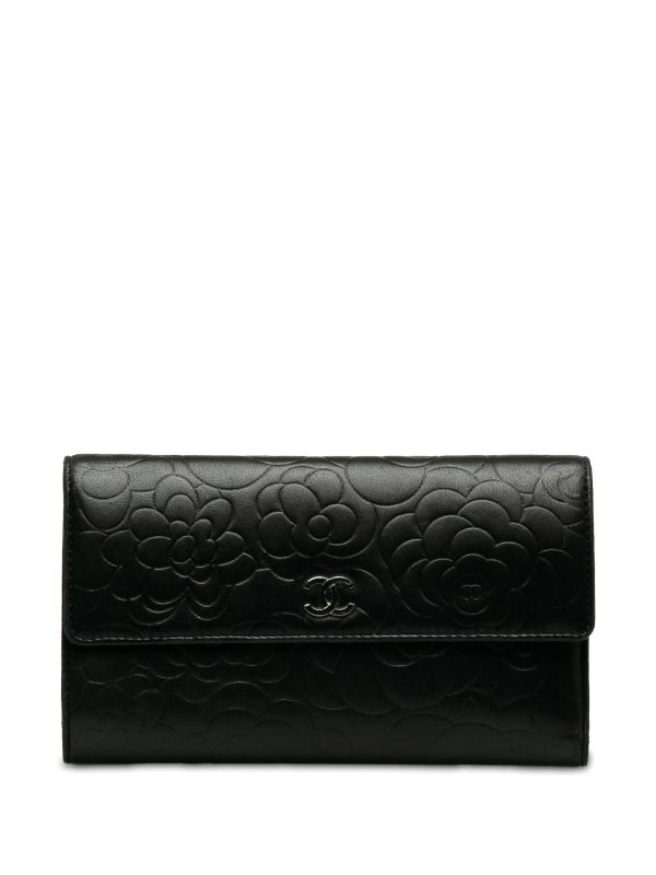 CHANEL Pre-Owned 2010-2011 カメリア 長財布 - Farfetch