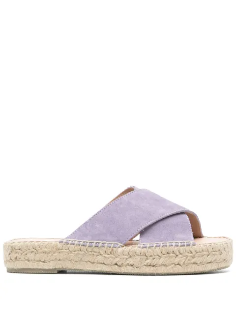 Manebi Hamptons suede espadrilles