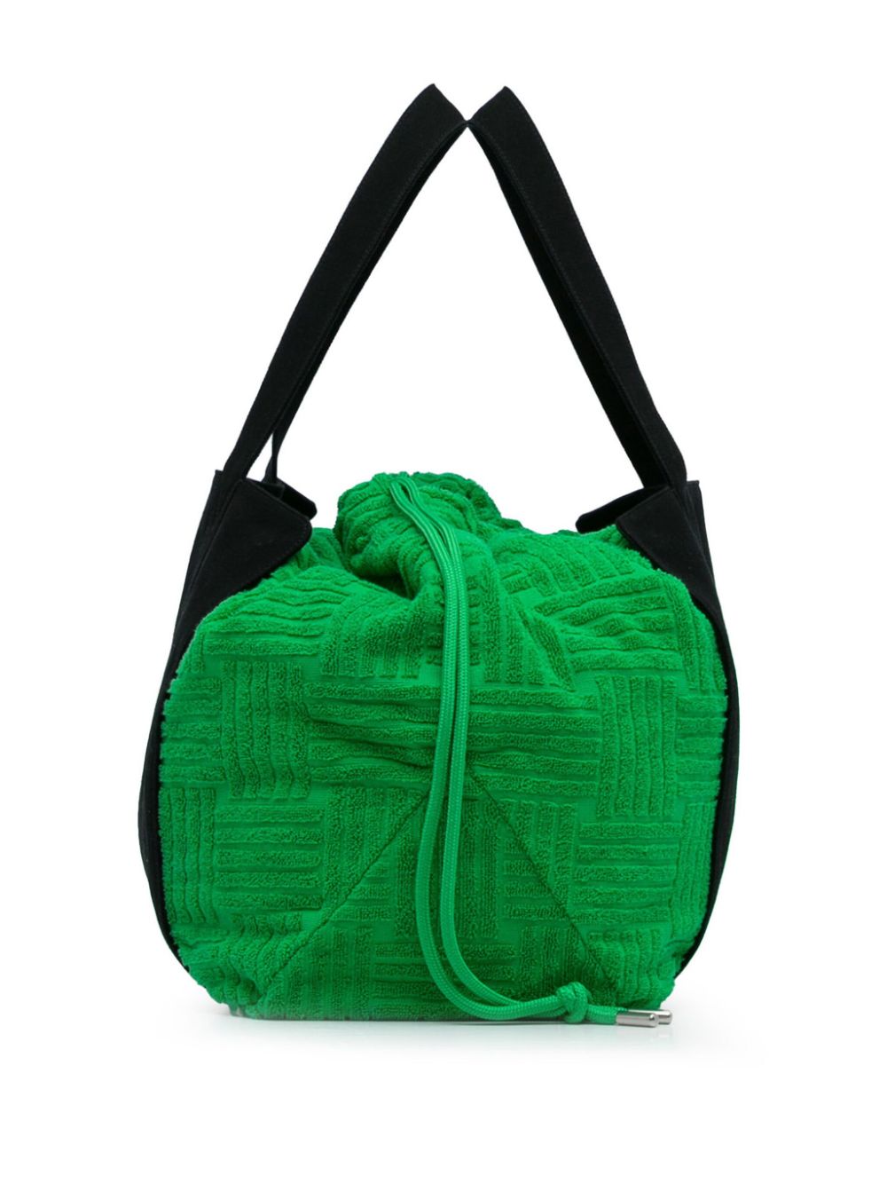 Pre-owned Bottega Veneta 2012-2023 Roll Up Tote Bag In Green