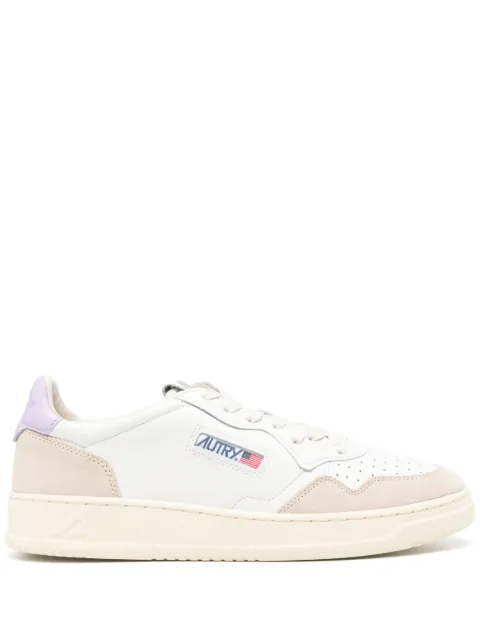 Autry logo-appliqué leather sneakers