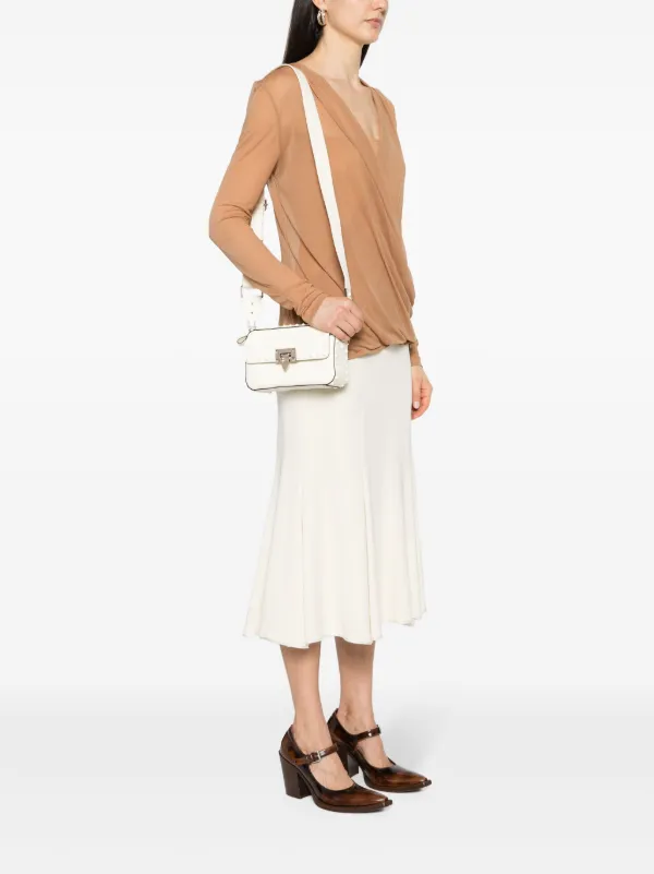 VALENTINO GARAVANI スタッズ ショルダーバッグ Valentino Garavani ロックスタッズ ショルダーバッグ | ニュートラル