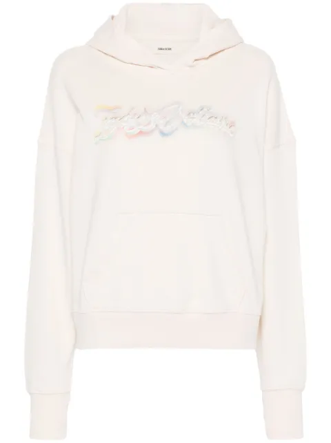 Zadig&Voltaire Mia logo-print cotton hoodie