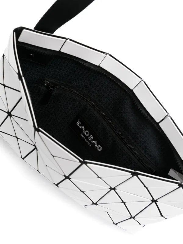 Bao Bao Issey Miyake Row Metallic Cross Body Bag | White