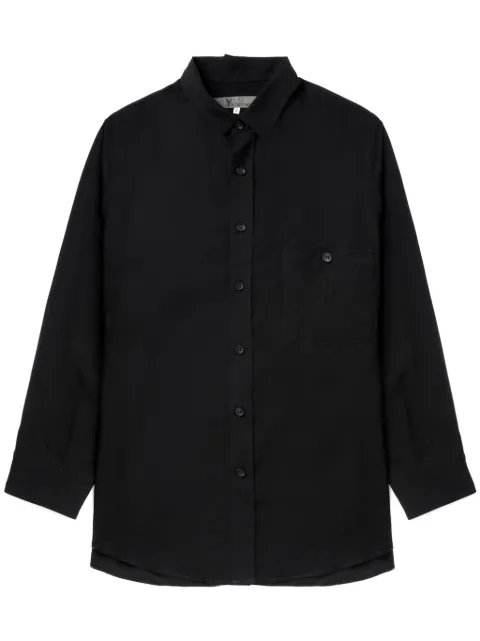 Y's camisa con cuello asimétrico