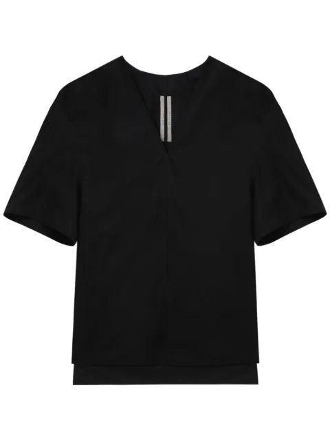 Rick Owens v-neck cotton T-shirt