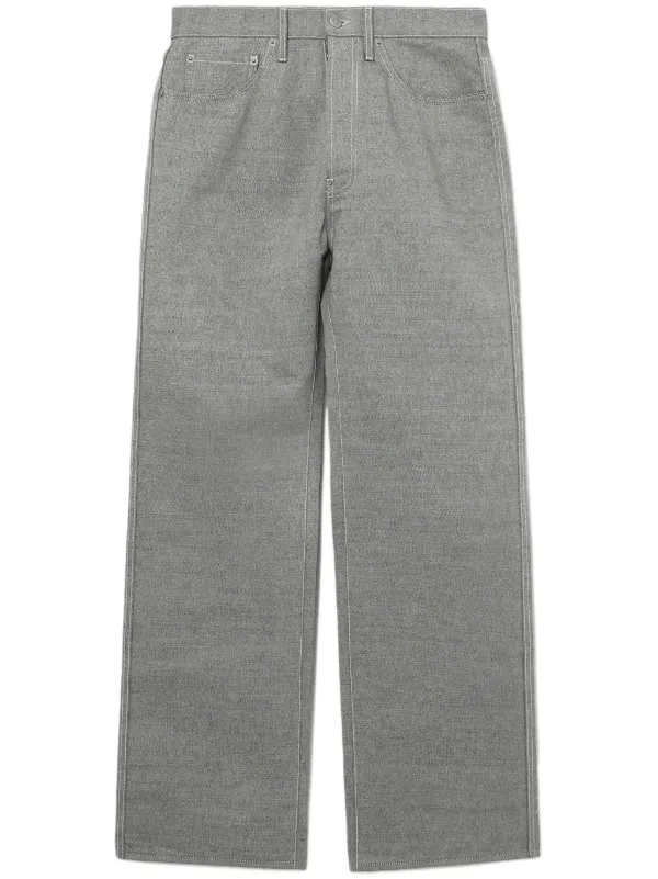 マルジェラ ワイドレッグジーンズ グレー Maison Margiela ワイドジーンズ | グレー | FARFETCH JP