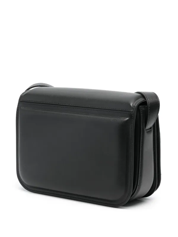 *Wandler* Oscar Medium レザーショルダーバッグ オスカー トランク ミディアム ショルダーバッグ - BLACK