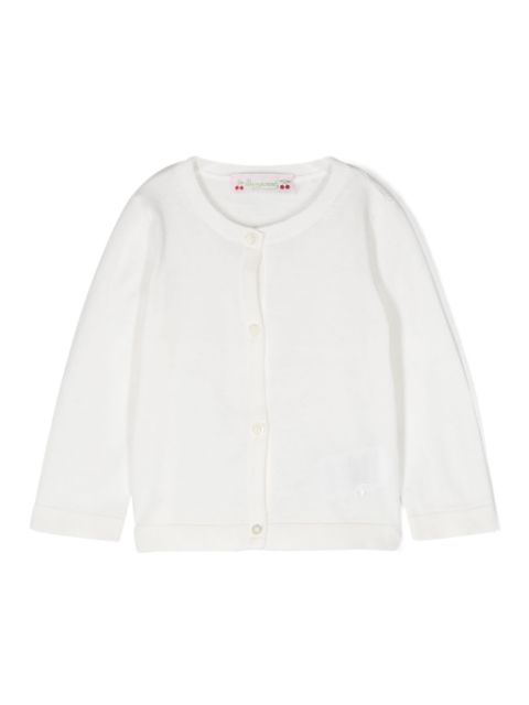 Bonpoint button-up cotton cardigan