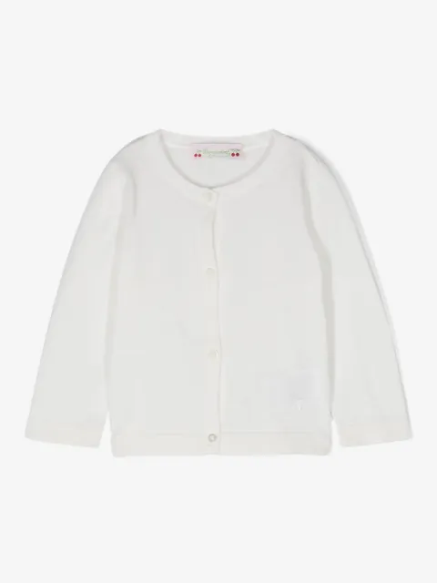 Bonpoint button-up cotton cardigan