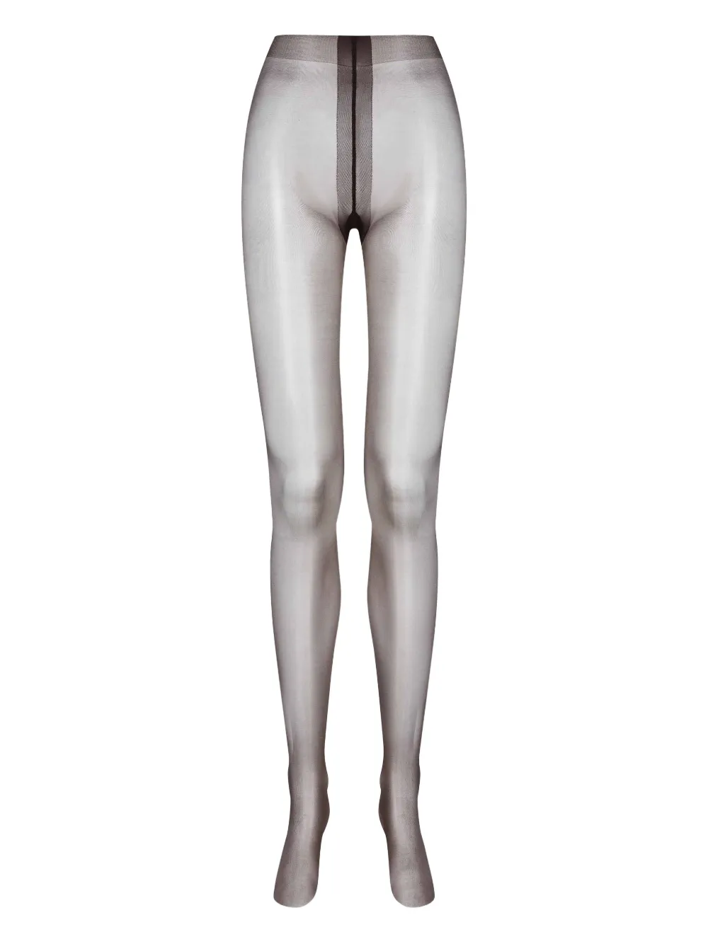 Maison Close Semi-transparente Strumpfhose - Grau