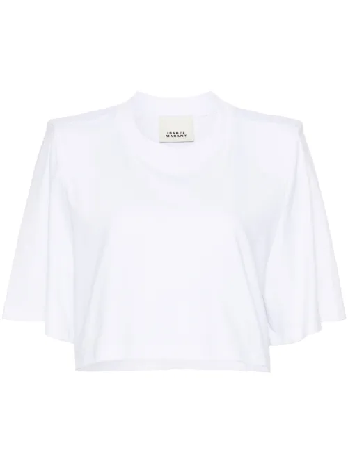 T-shirt crop Zaely en coton - ISABEL MARANT - Modalova