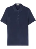 Altea Smith towelling polo shirt - Blue