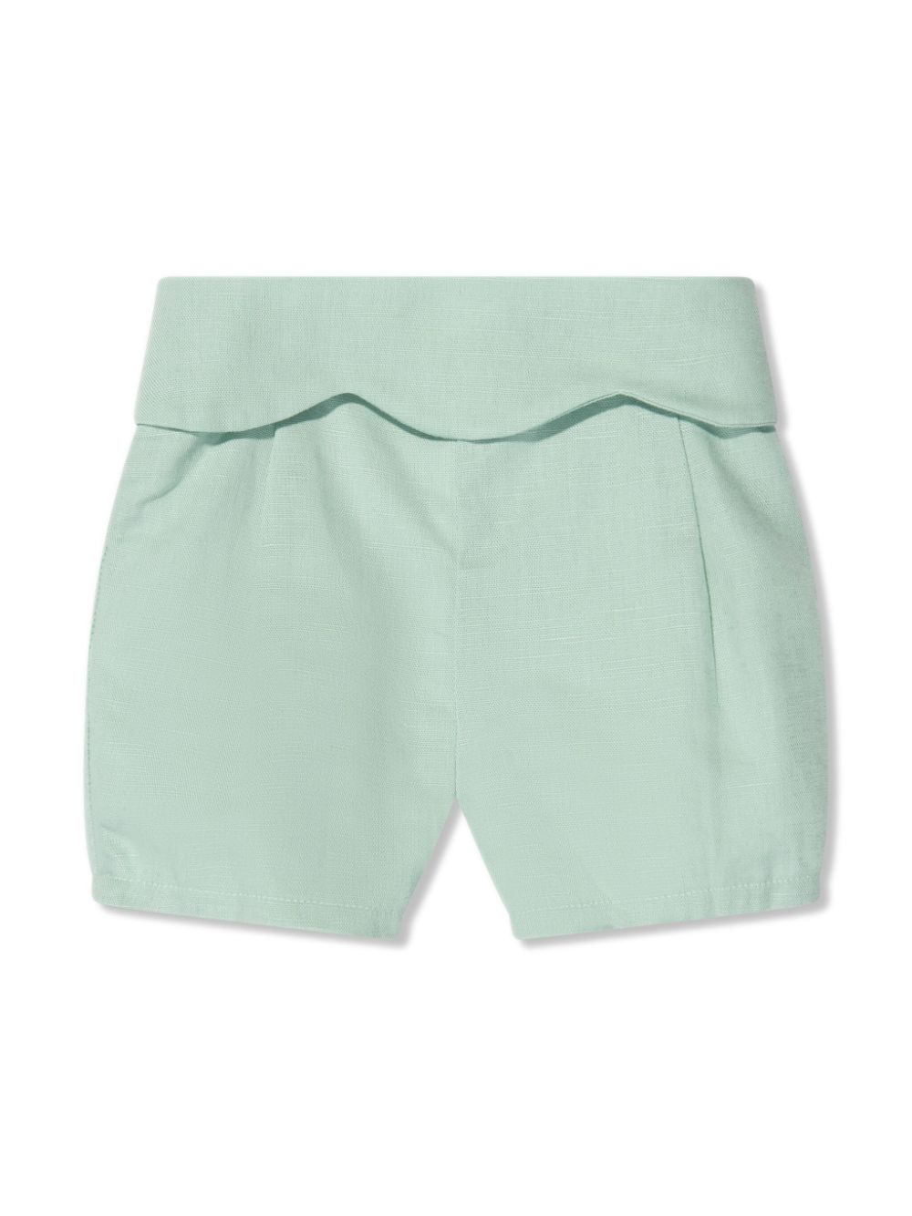 Shop Paz Rodriguez Iris Cotton Shorts Set In Green