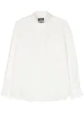 A.P.C. classic-collar linen shirt - Neutrals