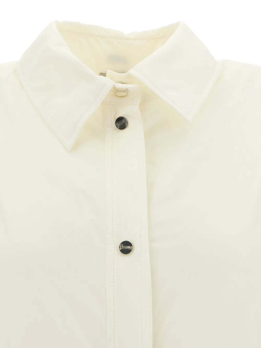 Herno Katoenen shirtjack Wit