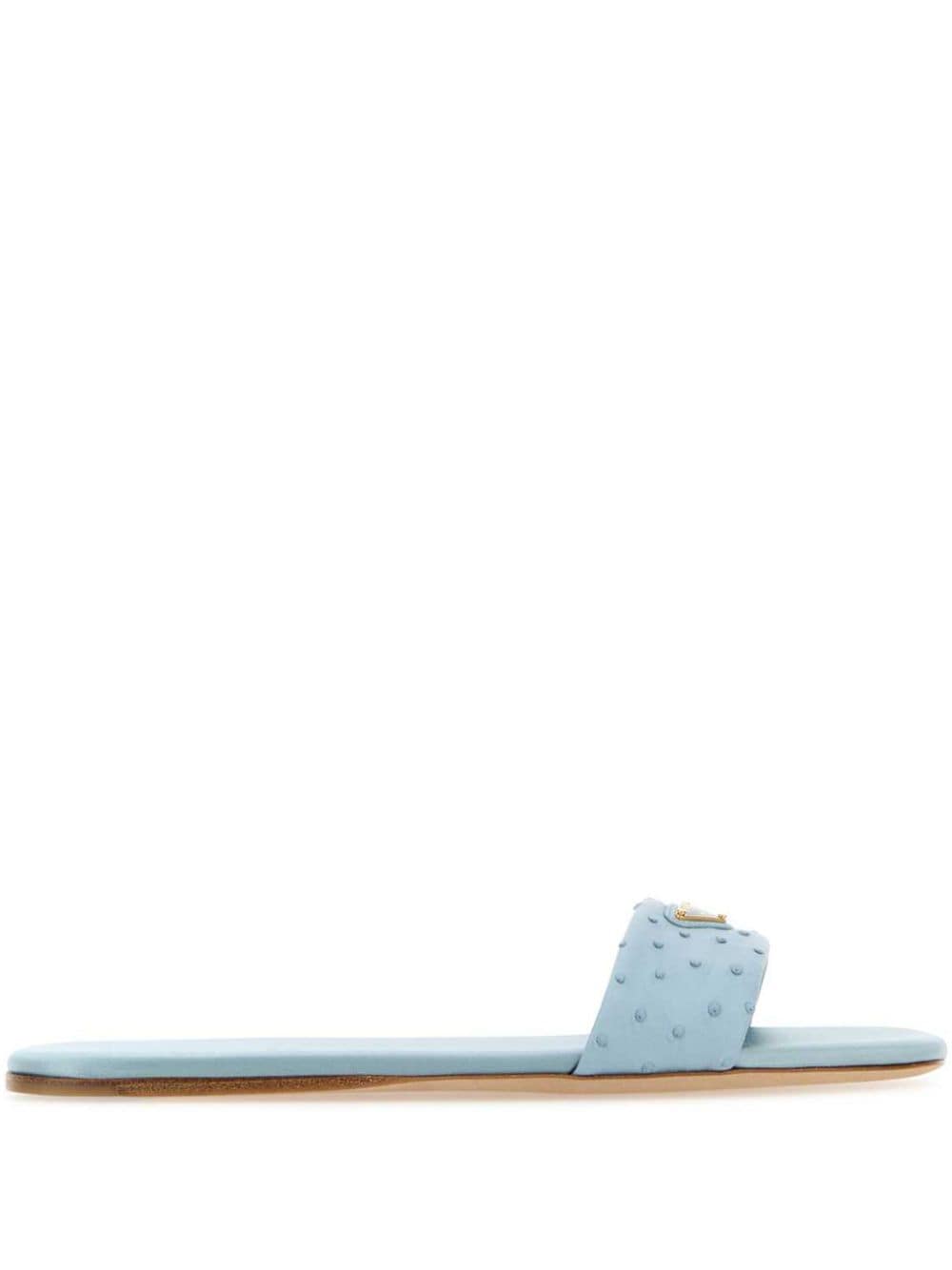 Prada Cruise slippers Blauw