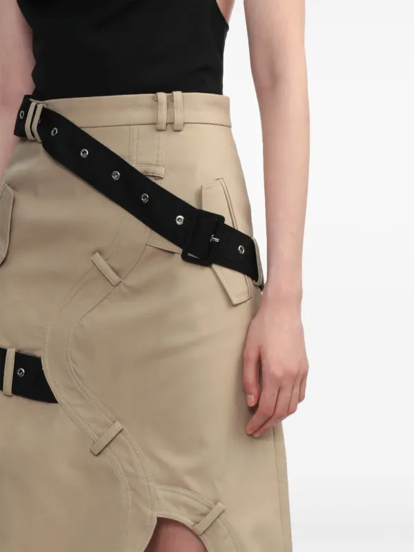 Rokh アシンメトリー スカート - Farfetch 