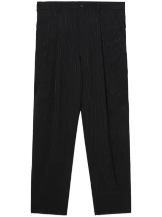 Comme Des Garçons Homme Deux Pinstriped Wool Tailored Comme Des Garçons Homme Deux Pinstriped Wool Tailored